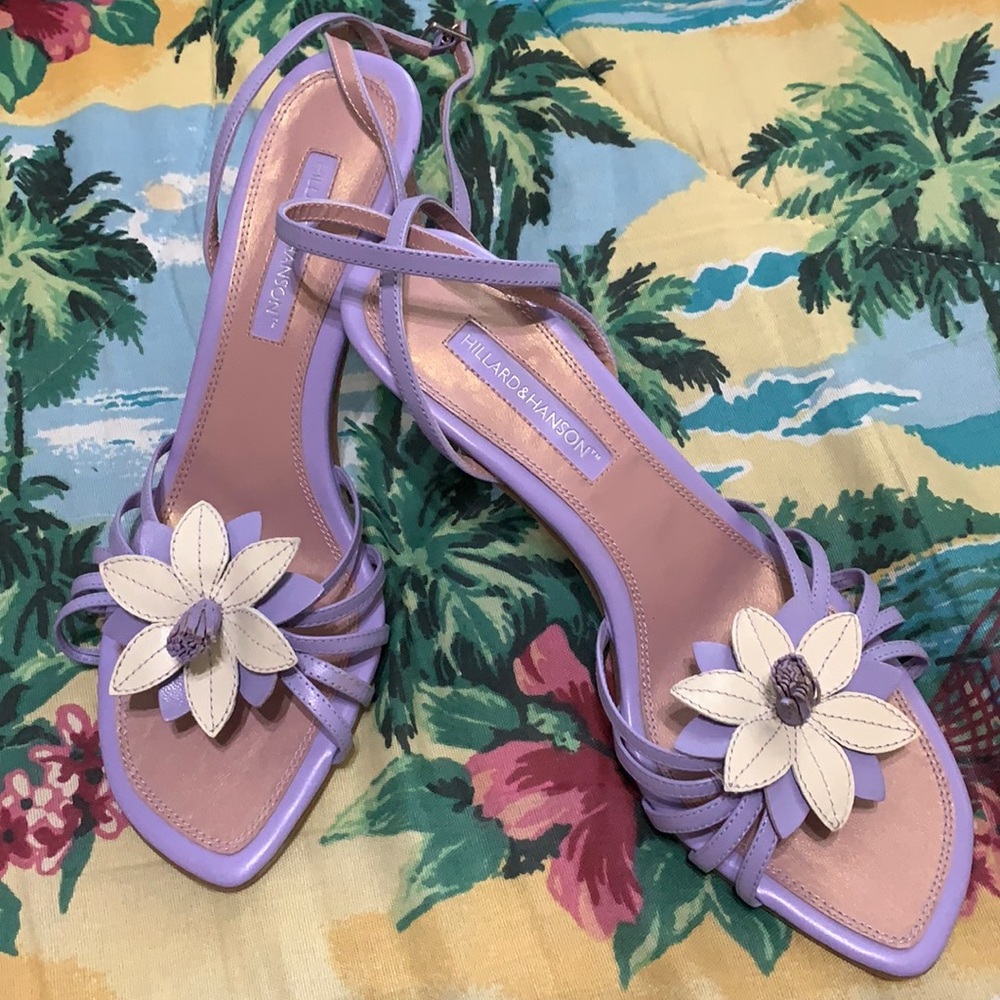 Tropical Flower Heels